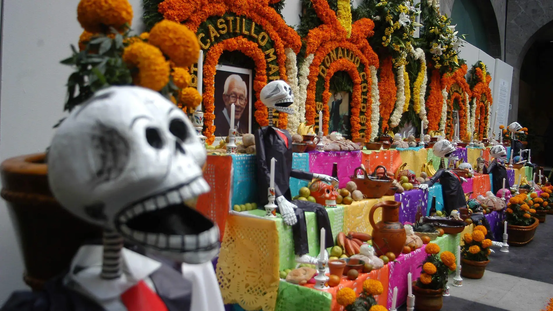 Altar de muertos Foto Francisco Rodríguez